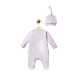 Moi Noi Organik Kelebek Şapkalı Tulum